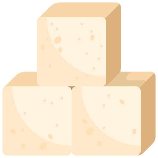 A pictogram of tofu